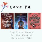 Love YA: Top 3 Y.A. Reads for the Week of December 17th!