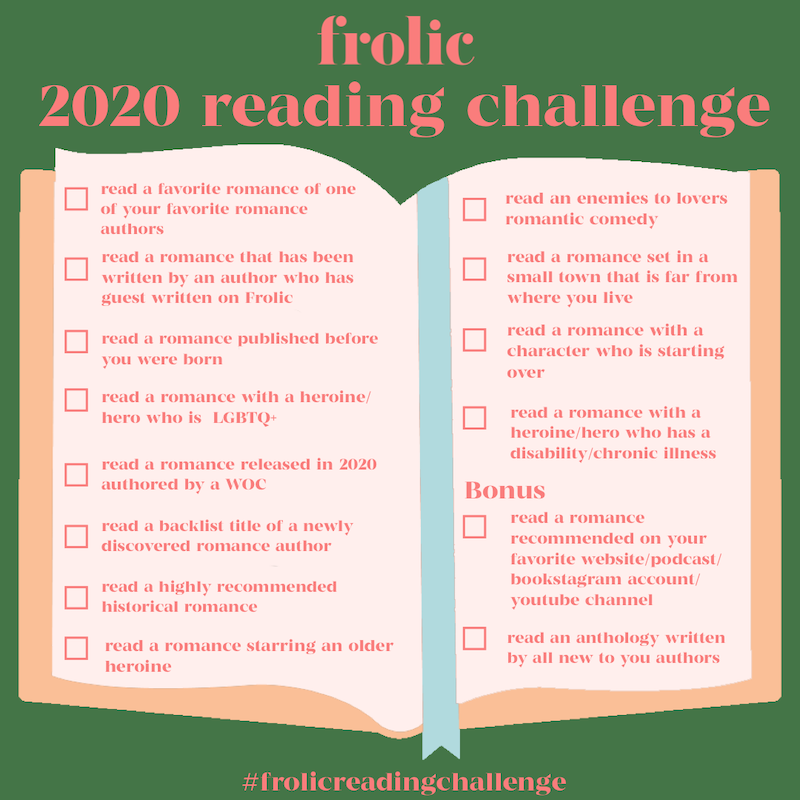 Frolic 2020 Reading Challenge