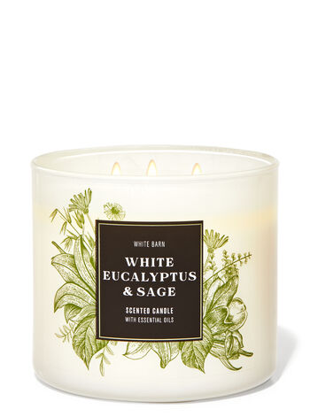 White Eucalyptus & Sage Candle