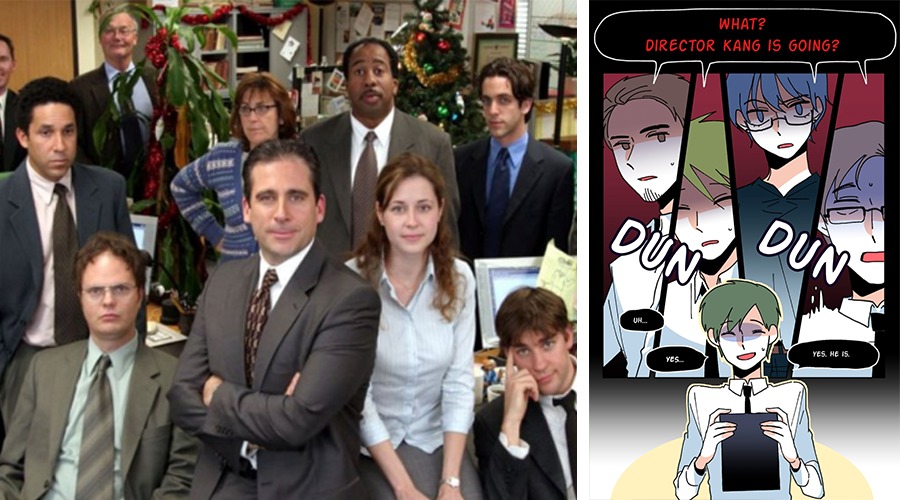 The Office Cast as the Office Workers