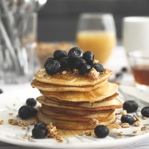 Author Jamie Kelly is always looking for something to celebrate! Today, among other things, is National Blueberry Pancake Day.