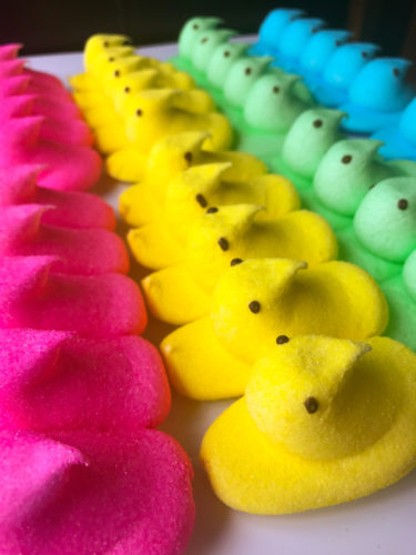 Easter Marshmallow candy peeps