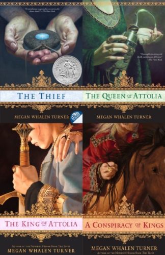 Queen’s Thief series by Megan Whalen Turner