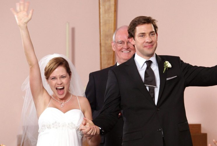 Pam and Jim wedding from The Office