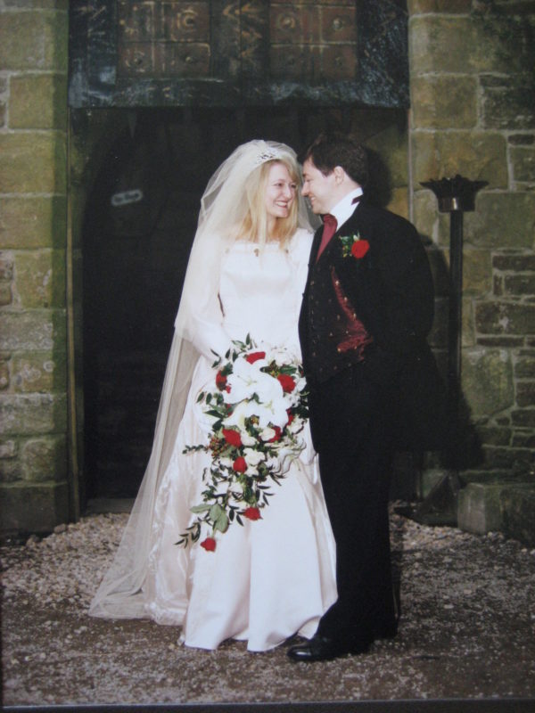 Victoria's wedding at Bolton Castle in the Yorkshire Dales