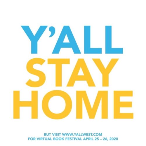 YALL stay home graphic
