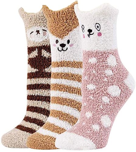 fuzzy socks